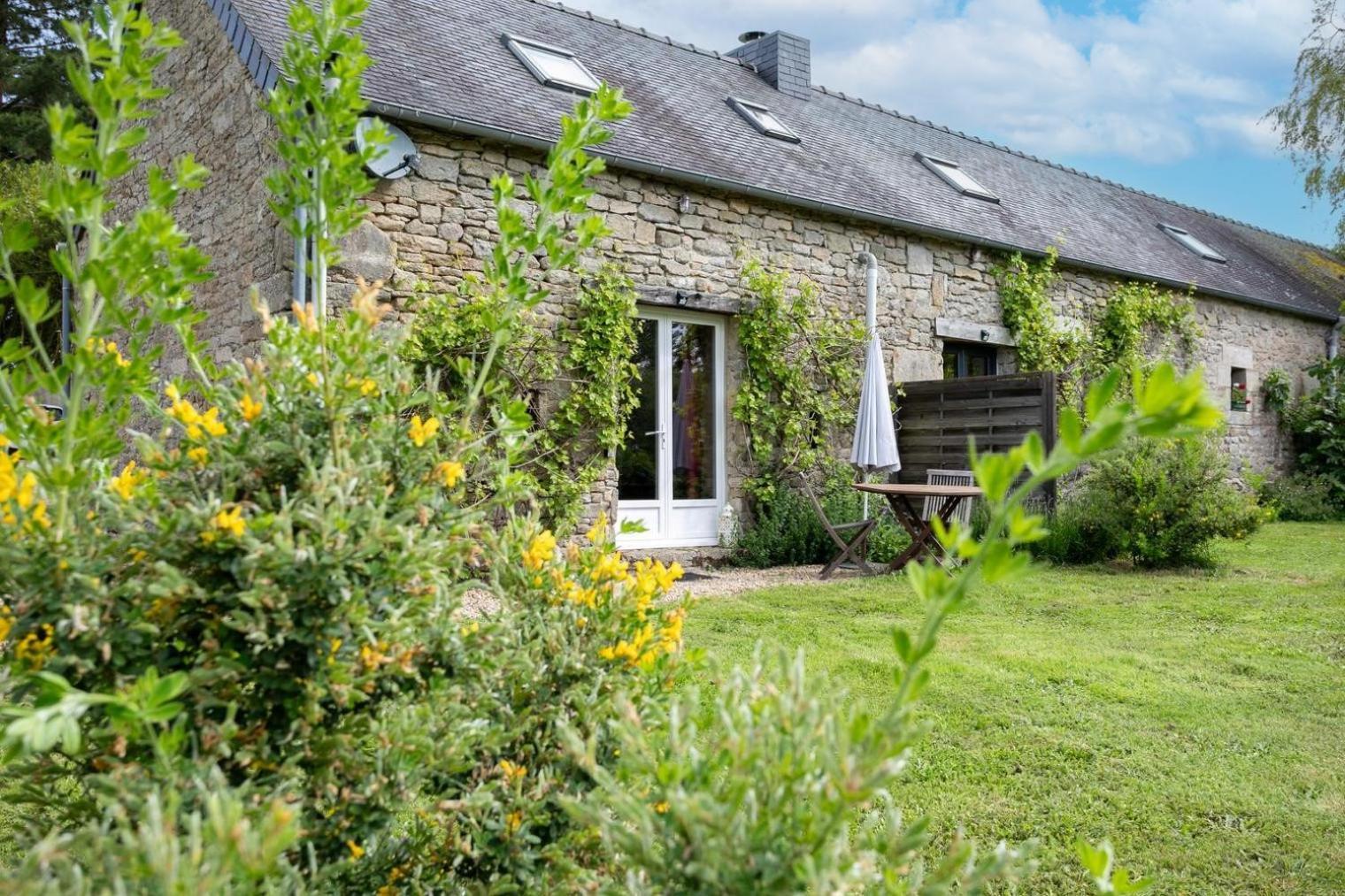 Domaine De La Blanche Hermine Plounerin Esterno foto