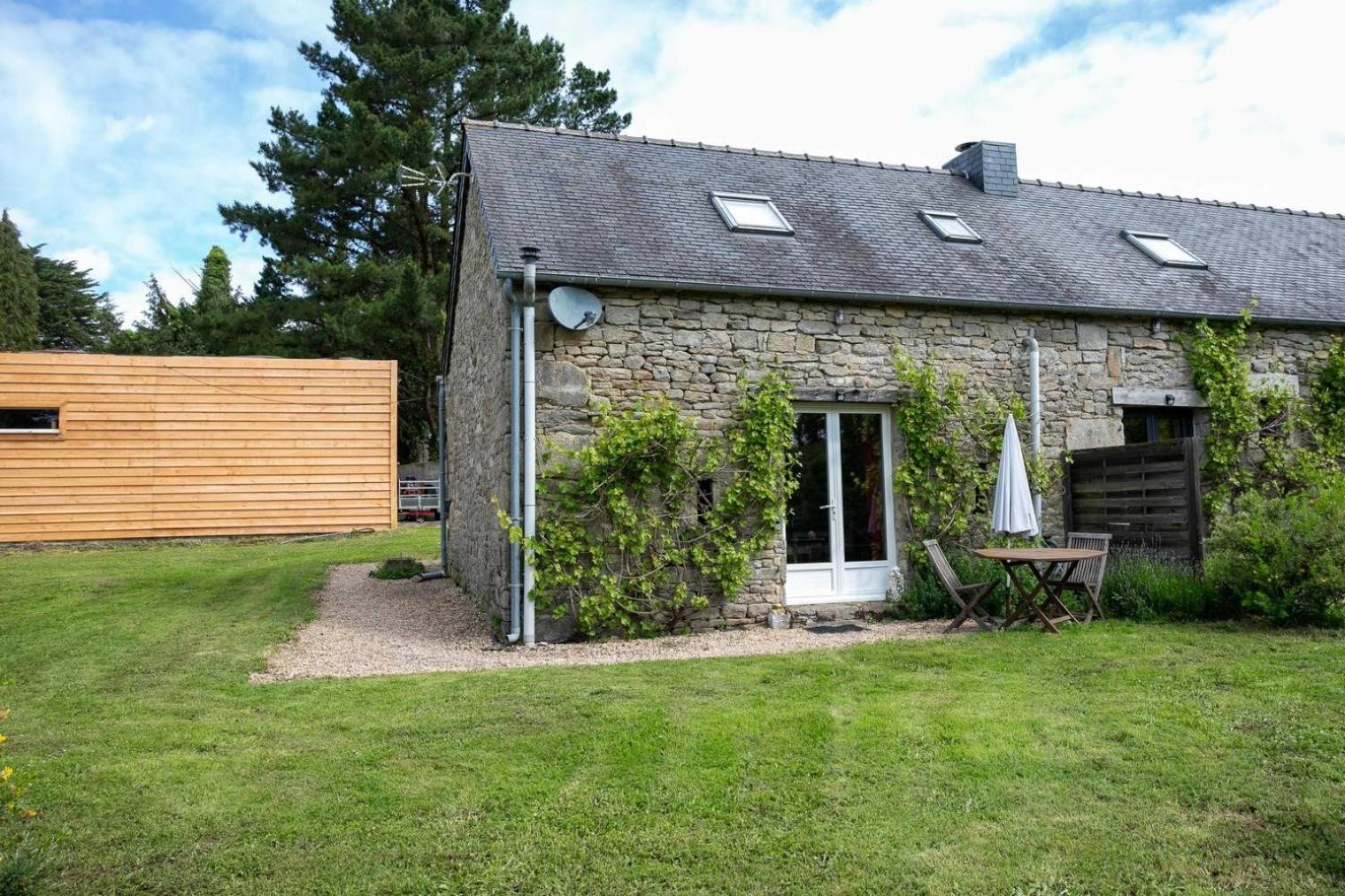Domaine De La Blanche Hermine Plounerin Esterno foto